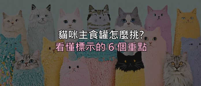 貓咪主食罐怎麼挑?看懂標示的 6 個重點,別再只看「無穀」兩個字 封面 貓咪主食罐怎麼挑?看懂標示的 6 個重點,別再只看「無穀」兩個字